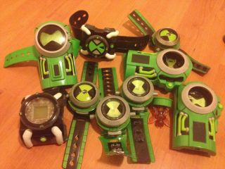 Ben 10 Ten Omnitrix Ultimatrix Alien Force Omniverse Watches Figures 