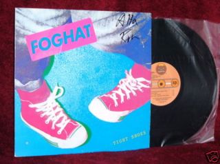 LP Foghat Tight Shoes 1980 Bearsville