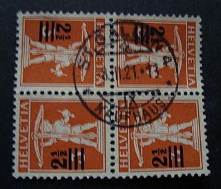 1921 Switzerland Stamps Scott 193A Tete Beche Used
