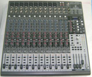 Behringer XENYX 2442 FX 24 Input Mixer with 10 Mic Preamps British EQ 