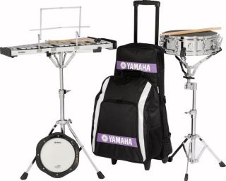 Yamaha Student Combination Snare Bell Kit with Backpack and Rolling 