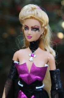 OOAK Goth Shakira Barbie Doll Repaint by Becky Martinez