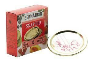 Bernardin Snap Lid 01102S2 Self Sealing Mason Canning Preserve 