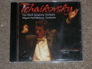 Tchaikovsky Fort Worth Symphony Orchestra Miguel Harth Bedoya CD