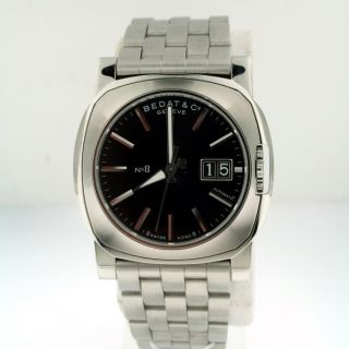 Bedat Co No 8 Stainless Steel $7 995 00 Mens New Ref 888 011 310 