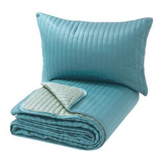   KARIT Bedspread & Cushion Covers Twin Full Double Turquoise Bedding