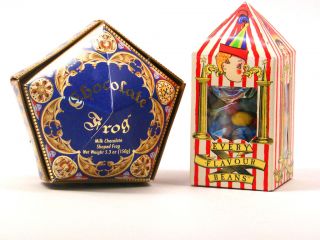   World Harry Potter Chocolate Frog & Bertie Botts Honeydukes Set NEW
