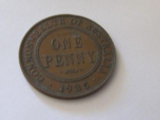 THIS IS A 1935 GEORGIVS V D. G. BRITT: OMN REX F. D. IND IMP COIN