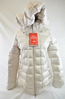The North Face Womens Bellerose Down Jacket Vintage White 550 Down 
