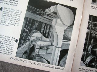 1949 Catalog Link Belt Co IA Equipment Photos Installations Grain 