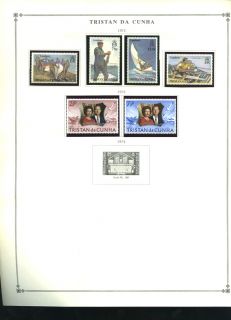 Tristan Da Cunha Stamps SC 1 575 NH Hinged CV $197 85