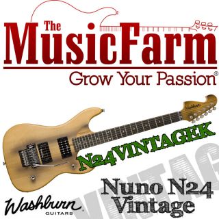 Washburn N24 Vintage Nuno Bettencourt Electric Guitar with Gigbag S N 
