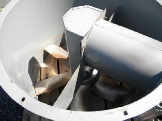   30 inch Diameter Belt Driven Tube Axial Fan w 3 HP Motor