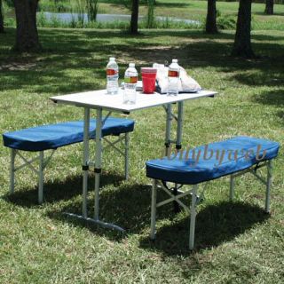   picnic camping table bench set new open table size 35 1 2 x 20 1