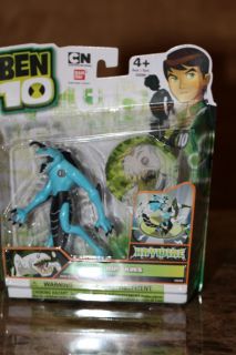 2012 ben 10 alien blue haywire ripjaws action figure 4 new bandai rip 