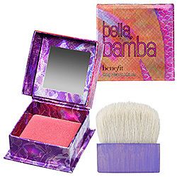 Benefit Cosmetics Bella Bamba Powder Blush NIB With Mini Brush