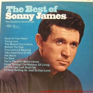   record title the best of artist sonny james the southern gentleman