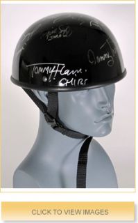 Sons of Anarchy Autographed Helmet Katey Sagal Ron Perlman Danny Trejo 