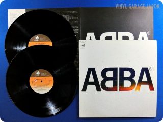    ABBAs Greatest Hits 24 Japan Press Benny Andersson 2LP Y425