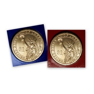 2012 P D Benjamin Harrison Presidential Dollars in Original Mint 