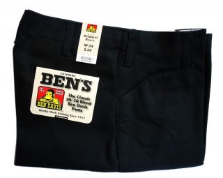 Ben Davis Original Classic 50 50 Blend Mens Twill Pants Black 694 