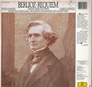 6LP Lot Requiem Faure Berlioz Mozart Cherubini Brahms CLUYTENS Munch 