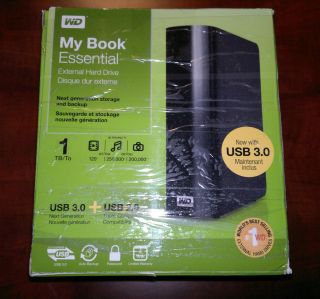 Western Digital My Book Essential 1 TB,External,5400 RPM 