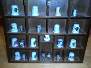 21pc Collectable Thimble Lot Great Condition You Grade  