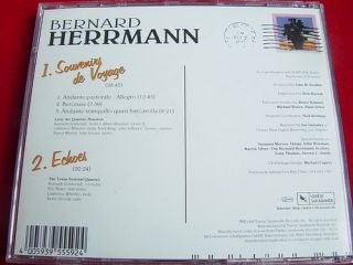 Bernard Herrmann Souvenirs de Voyage Echoes CD