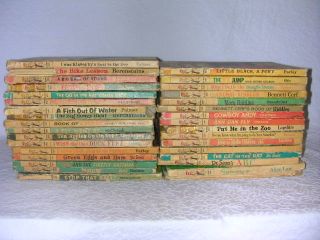 Up for auction is this lot of 33 vintage Dr. Seuss hardback books 