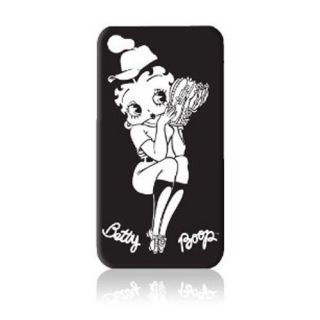iPhone 4 Betty Boop Rubberized Snap on Protective Case