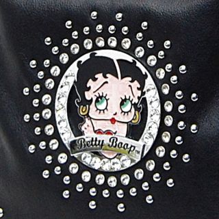Betty Boop 1930 Signature Star Studded Tote Shopper Bag Handbag Purse 