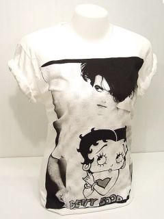 The Cure Robert Smith Betty Boop Goth Punk T Shirt S