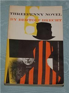 Threepenny Novel Bertolt Brecht Vintage Book 1956 Grove Press New York 