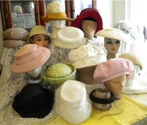 Vintage Lot 14 Womens Hats I Offell Jan Leslie Barnee Bemona Model 