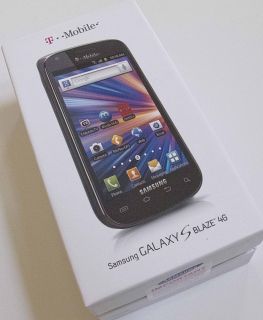 Samsung Galaxy S Blaze 4G   4GB   Black (T Mobile) Smartphone (Brand 