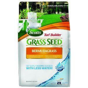   18258 Turf Builder Bermuda Grass Seed Mix 15 Pound Seeds Sq Ft