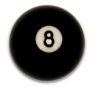 Replacement Pool Table Billiard Ball Reg Weight 6 oz and Size 2 1 4 