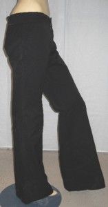 NWT Billy Blues Black Wide Leg Twill Cotton Trousers Pants 8 $212