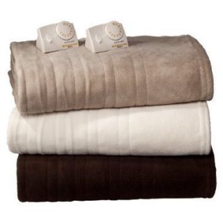 New Biddeford Micro Plush Electric Heated Blanket King or Queen Free 