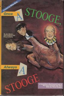   Stooge, Always a Stooge RARE 1988 Three Stooges Joe Besser hard cover