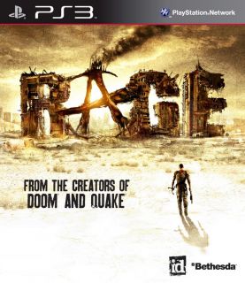Rage PS3 Shooter FPS Video Game Brand New SEALED 093155117440