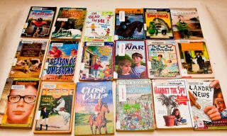 Classroom Box Lot of 115 Paperback Childrens Chapter Books
