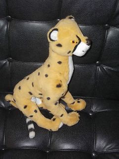   Lion King CHEETAH Official Push Toy Stuffed Animal Applause RARE