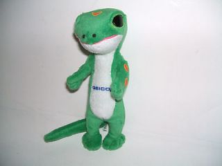 new 5 geico gecko plush stuffed animal toy time left