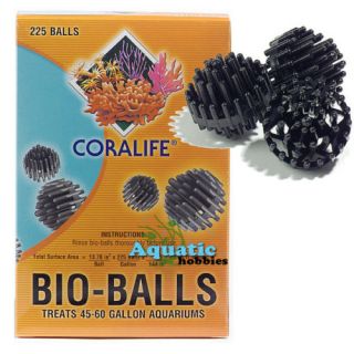 Coralife 1 Bio Balls 225 Balls 1 Gallon Aquarium Pond