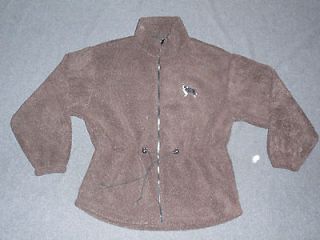 ladies border collie anorak fleece jacket size xl longer length 