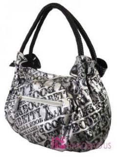 NWT LICENSED BETTY BOOP SIGNATURE PRODUCT GATHERED ROUND HOBO BAG 