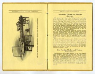 Biggs Manufacturing Catalog of Labor Saving Machinery 1915