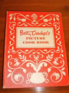 BETTY CROCKERS PICTURE COOK BOOK 5 RING HARD BACK FIRST EDITION 1950